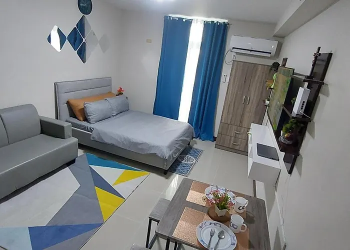 Dracarys Place 2 With Balcony Unlimited Wifi Lapulapu View Appart hôtel Île de Mactan